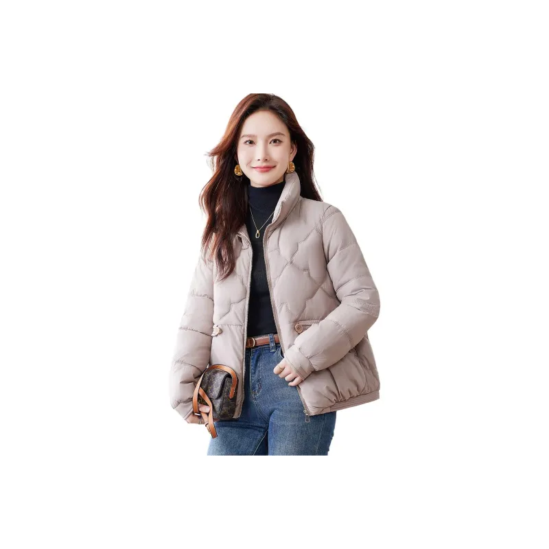 CARBAMMI Puffer Jacket Women's Khaki-0
