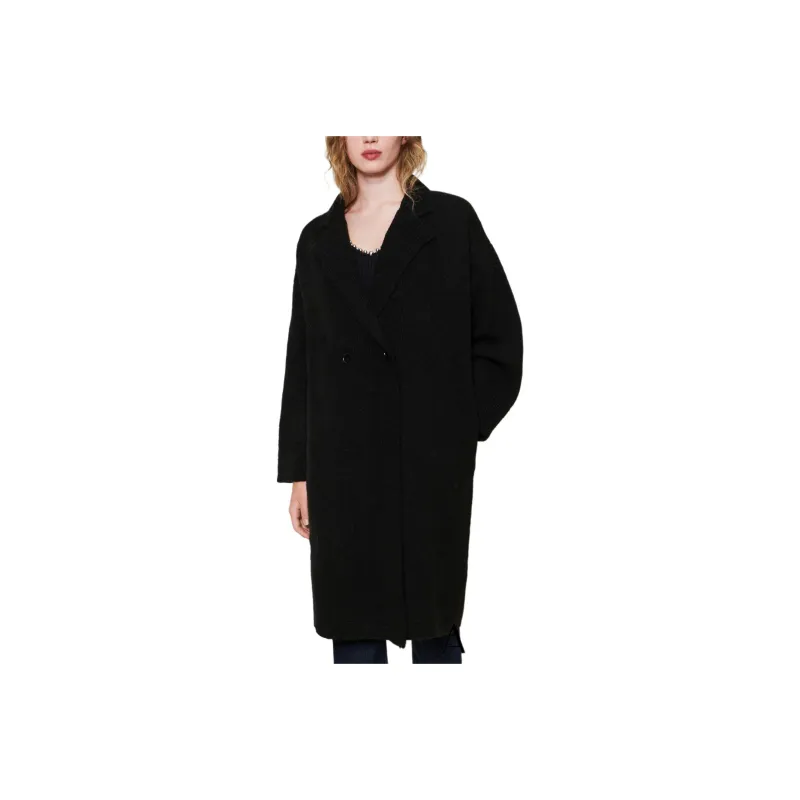 TWINSET MILANO FW24 Coats Women's Black-0