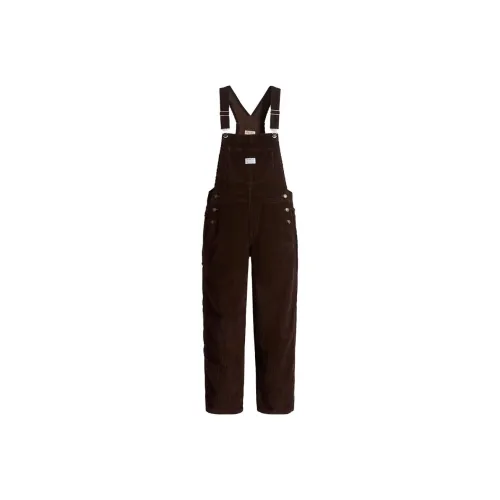 Levis Overalls Women's Brown