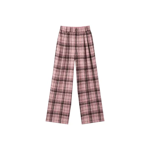 LEDIN Casual Pants Women's Peach Pink In Stock