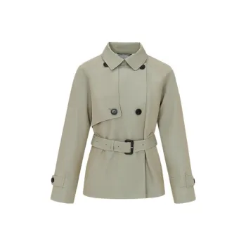 HAZZYS Trench Coat Women's Dark Beige