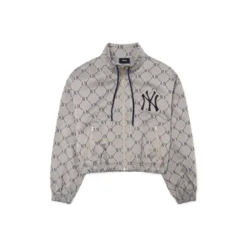 MLB Cropped Coats Women's Gray