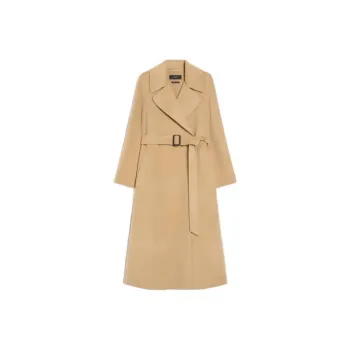 WEEKEND MaxMara Belted Long Sleeved Coat