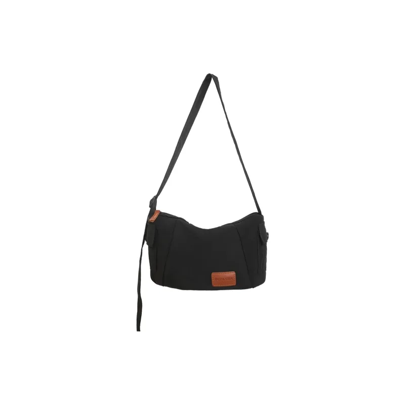 Single Warehouse Nylon Shoulder Bag Regular Unisex White/Green/Khaki/Black-17