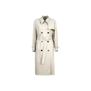 THEORY Trench Coats Women's Beige