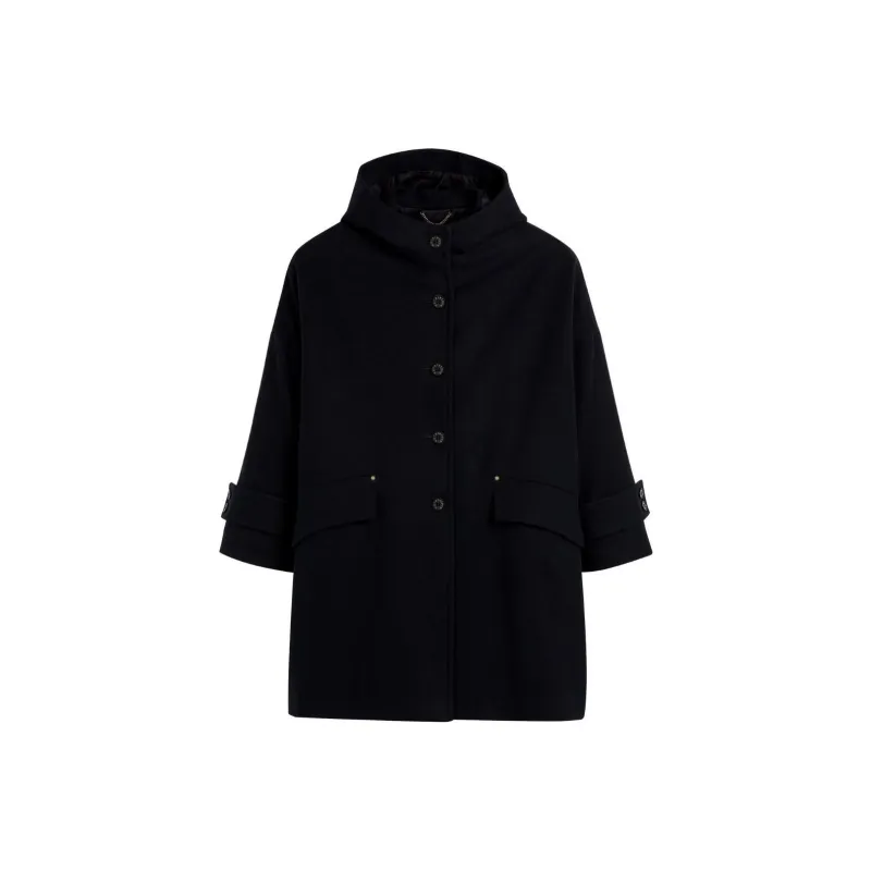 Mackintosh Humbie Hood Overcoat-0