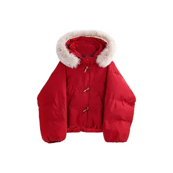 LWLG Down Jackets Women's Red