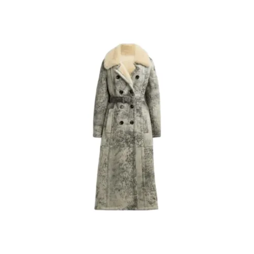 COACH Coats Women's Gray