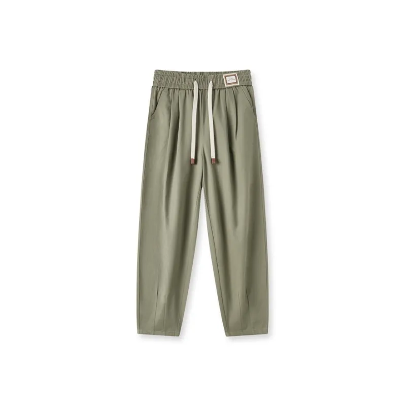 SEM/R Loose Fit Japanese Style Spring Casual Pants Women's-4
