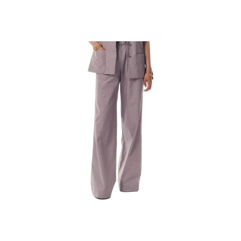 CHANEL 24 New Spring And Summer Arrivals Casual Pants Women's Light Pink-0