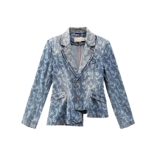 shoes jenny fairy ls5523 06 black Denim Jackets Women's Blue