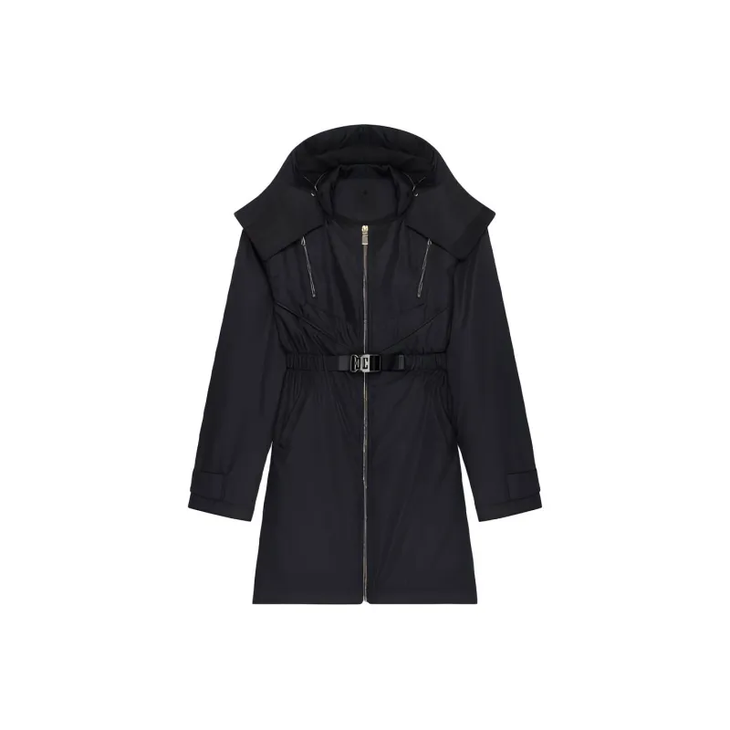 Givenchy Trench Coats Women's Black-0