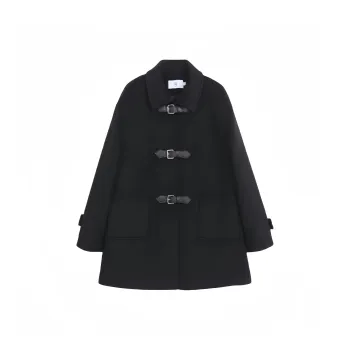 Mu Qingqing Coats Women's Black