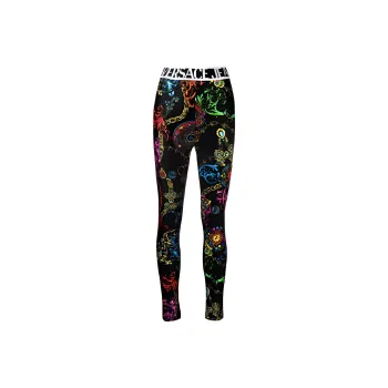 VERSACE JEANS COUTURE FW21 Leggings Pants Women's Black