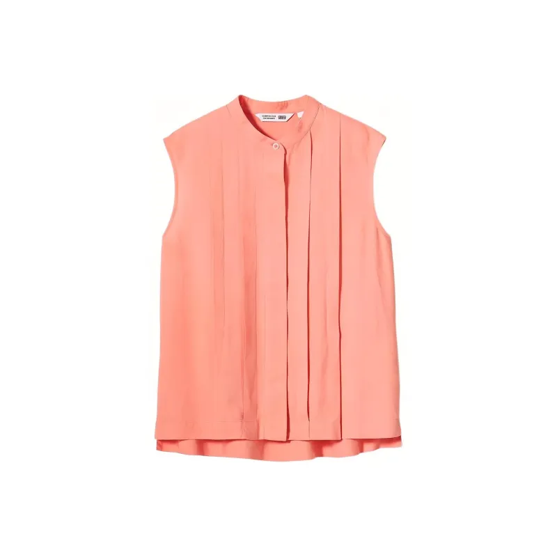 UNIQLO X CDC Co-brand Vests Women's Peach Pink-0