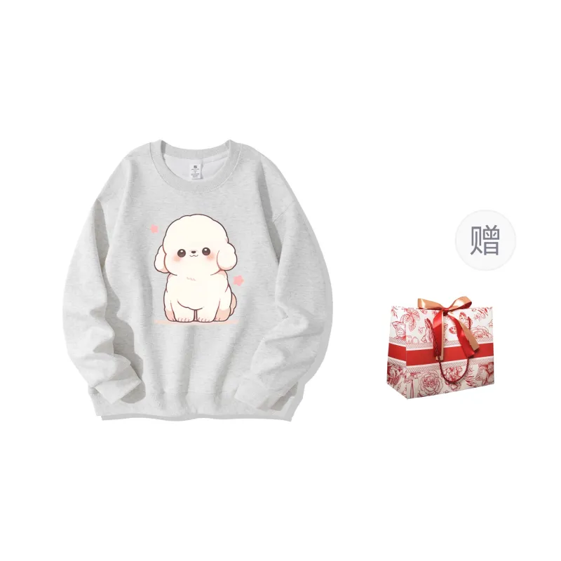 CHANGE SHE Sweatshirt Unisex White-8