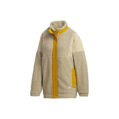 Adidas Velvet Jackets Women's Grassland Brown