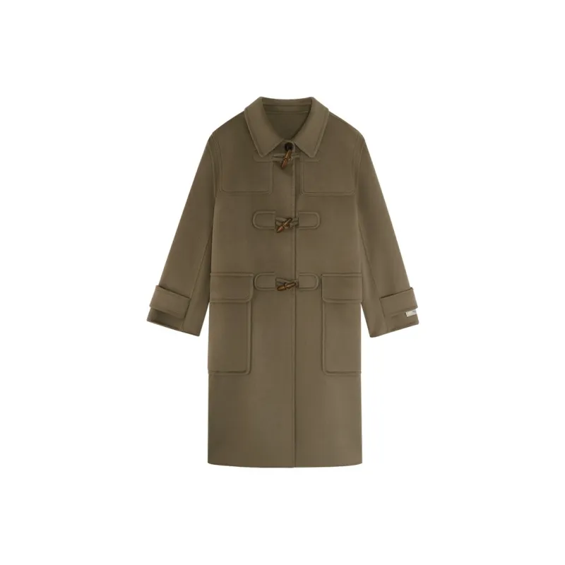 THE SEA LIFE Coat Women's Milk Tea Brown-0
