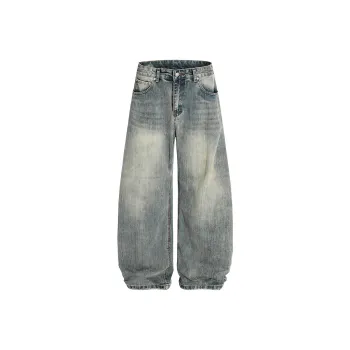 GBXM Jeans Unisex Washed Blue
