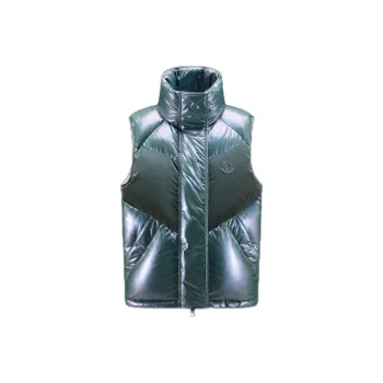 Moncler Vests Women's Aqua Green