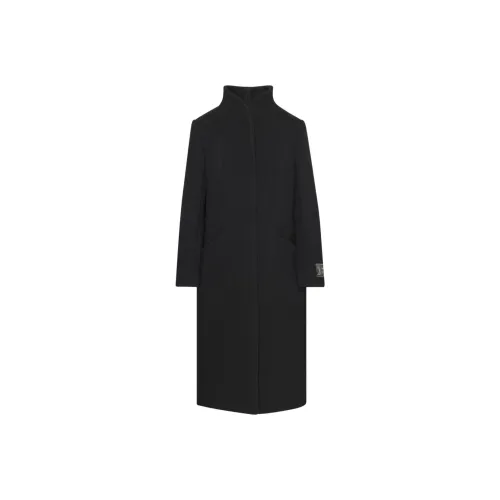 ARITZIA Wilfred The Cocoon Long Coat Coats Women's BLACK/Black
