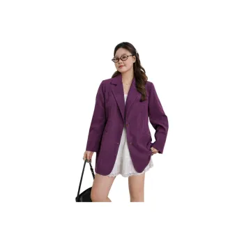 DAMABAIFENBAI Business Suit Women's Fig Purple