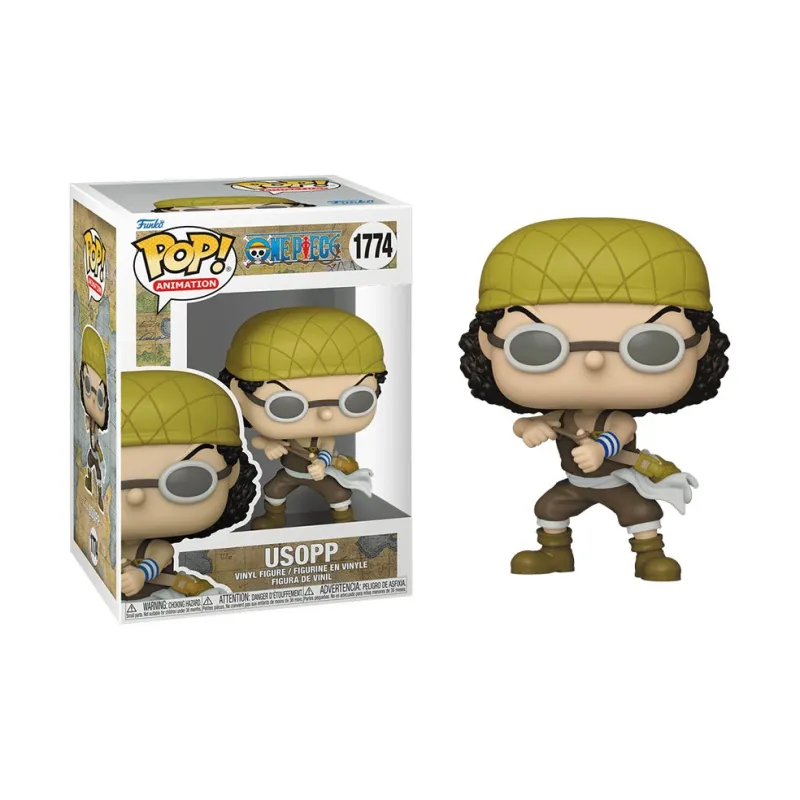 Funko One Piece, Usopp With Rubber Band Chibi Figures-2