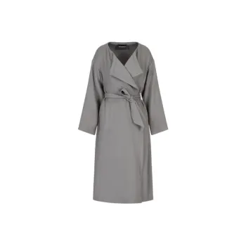 EMPORIO ARMANI Velvet Jackets Women's Gray