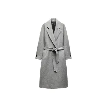 ZARA Coats Women's Gray