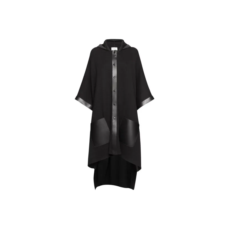 Ferragamo Velvet Jackets Women's Black-0
