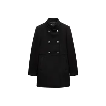 ZARA Coats Women's Sea Blue