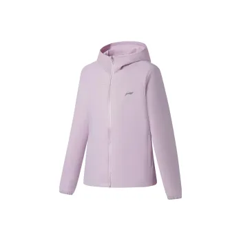 LINING Running Collection Trench Coats Women's Lotus Root Powders Purple