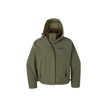 Columbia Windbreaker Jackets Women's Green