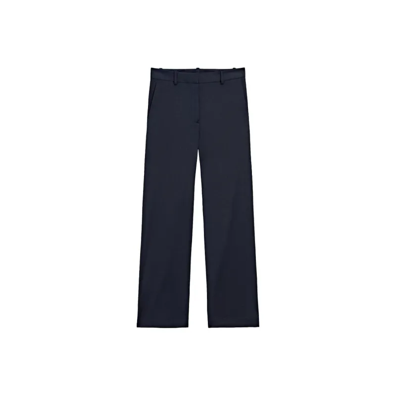 Massimo Dutti Casual Pants Women's Navy Blue-0