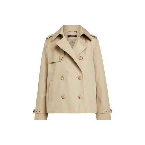 Polo Ralph Lauren Trench Coats Women's Khaki