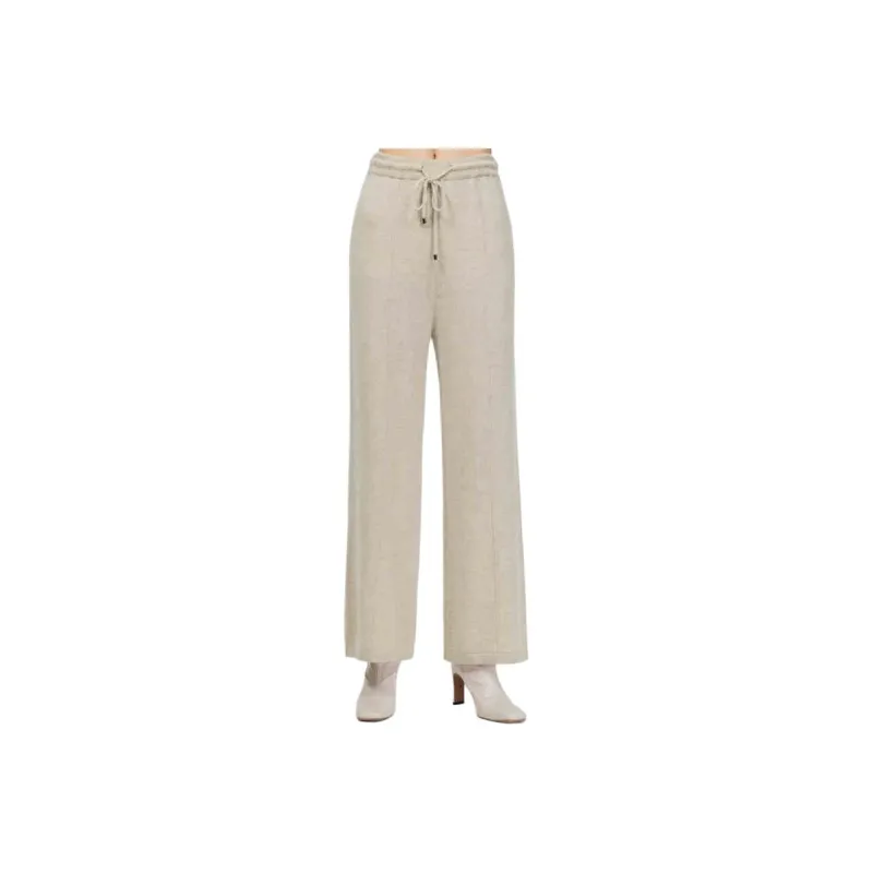MIHUANG Casual Pants Women's Beige Camel-0