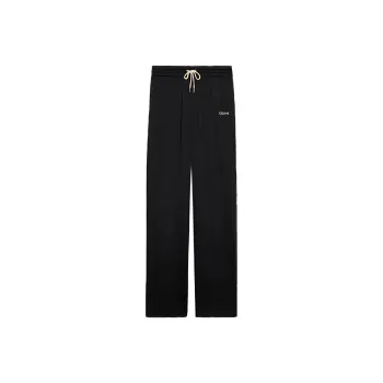 CELINE SS22 Knitted Sports Pants Women's Black