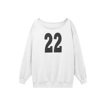 PAZZO Fashion Off Shoulder Sweatshirt Women's