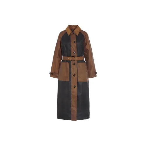 BARBOUR Everly Wax Trench Coat Coats Women's Sand