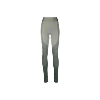 OFF WHITE Athl Shiny Seamless Leggings Green