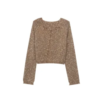 CHARM PICK Knitwear Women's Coffee
