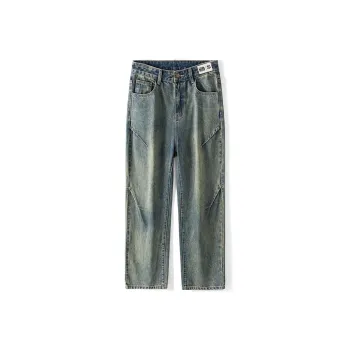 FCB ARCELONA Jeans Unisex Nostalgic Blue