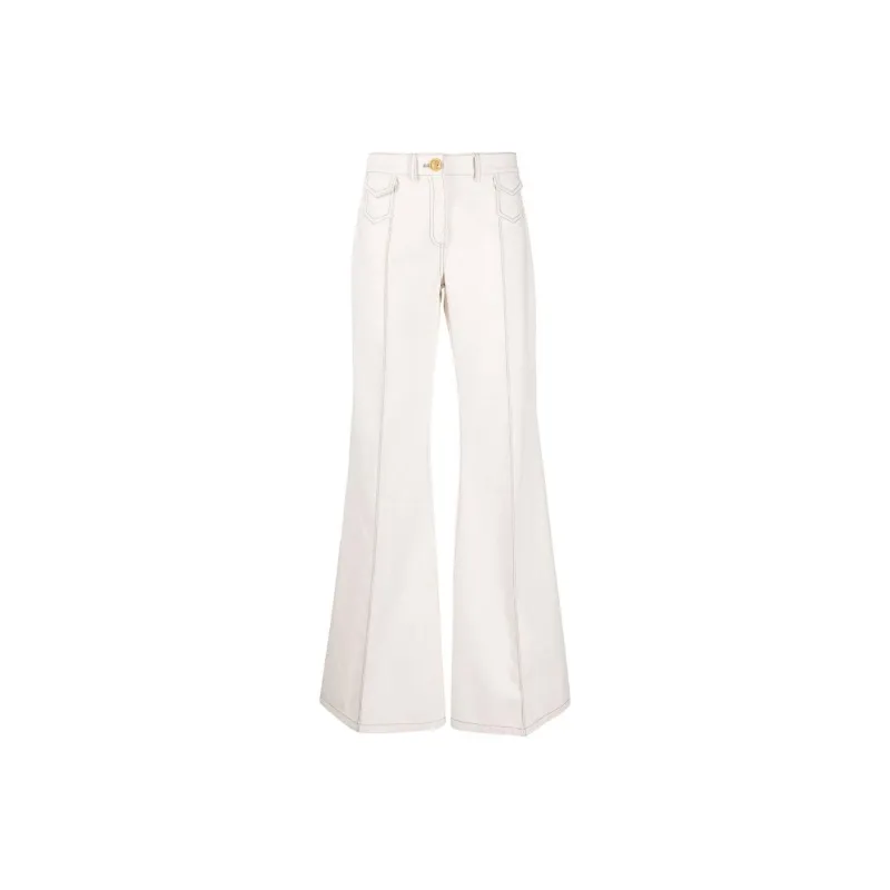 Giambattista Vall Wide leg Flared Trousers-0