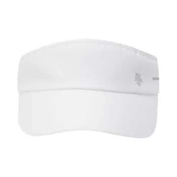 DESCENTE Cotton Sun Protection Hats Unisex White