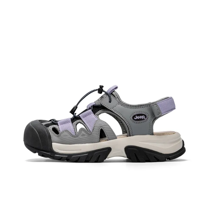 Jeep Slip Resistant, Odor Resistant, Height Increasing, Cushioning, Lightweight River Trekking Shoes Women's-8