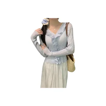 Oudifu Knitwear Women's Blue