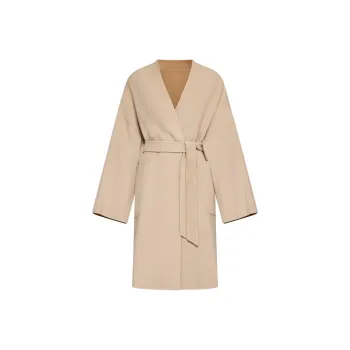 WEEKEND MaxMara Belted Long Sleeved Coat