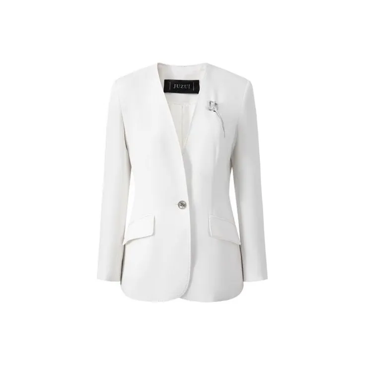 JZ Juzui Business Suit Women's Pure White-0