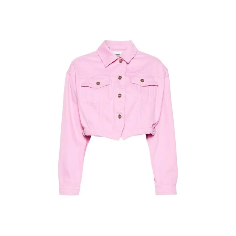 BLUGIRL BLUMARINE Denim Jacket Women's Pink-0