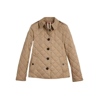 Burberry Puffer Jacket Women's Khaki